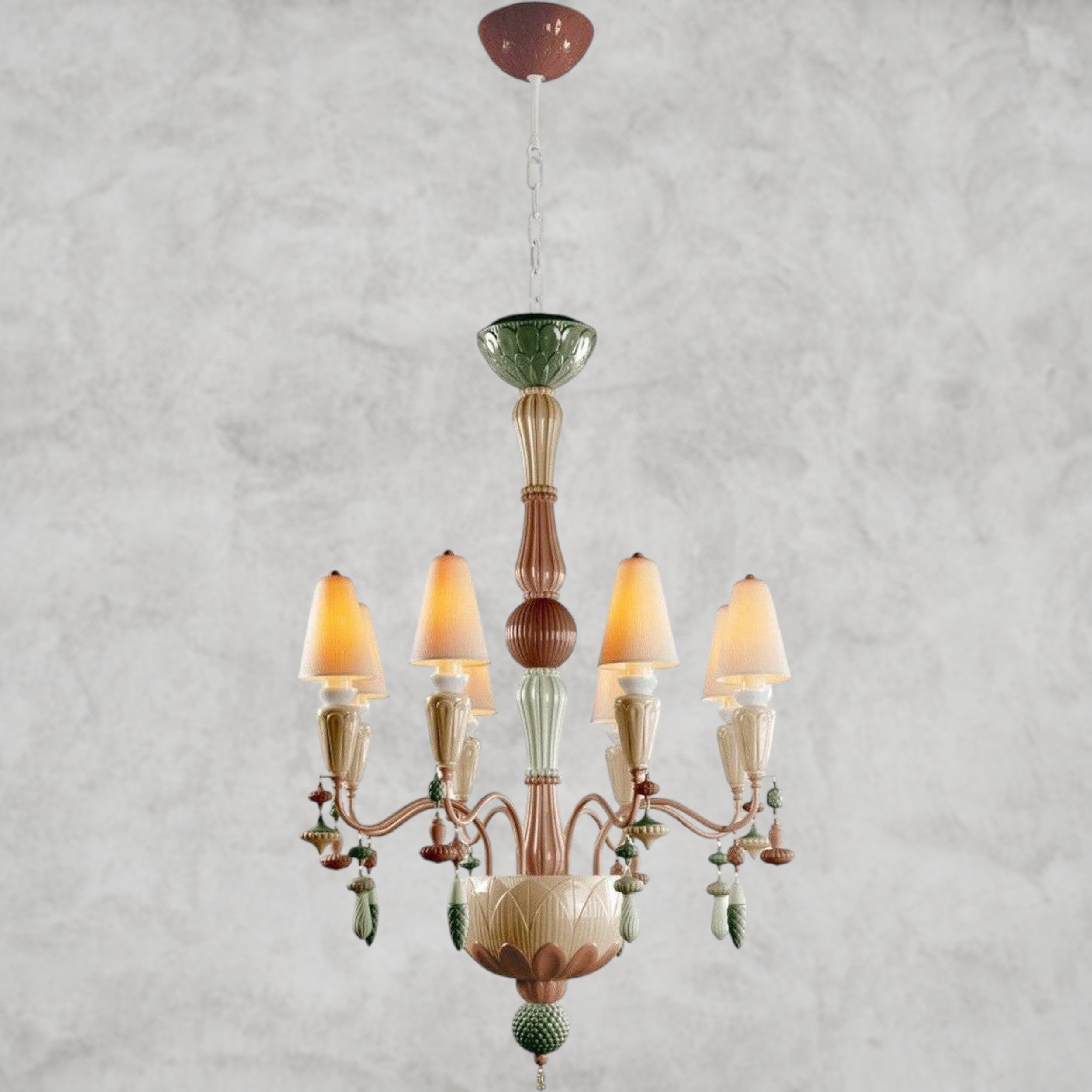 Vintage Nexora 8-Lights Chandelier